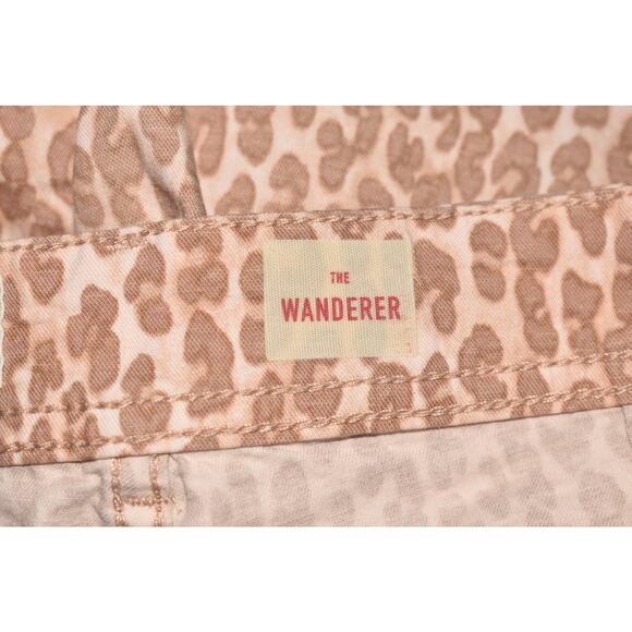 ANTHROPOLOGIE $98 The Wanderer Belted Utility Pant in Leopard‎ Print Size 28 - Picture 6 of 6